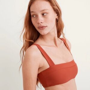 NWT Jade Swim® Coast Bikini Top in Terracotta